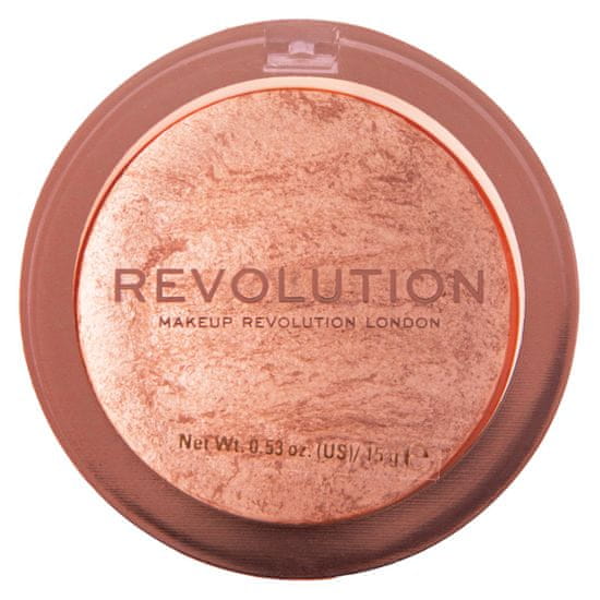 Makeup Revolution Reloaded Bronzer Holiday Romance - pečený bronzer na obličej