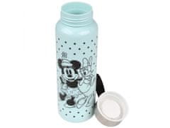 sarcia.eu Minnie Mouse Daisy Disney plastová láhev / láhev na vodu, mátová s puntíky 650ml