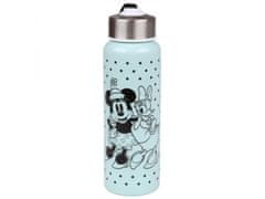 sarcia.eu Minnie Mouse Daisy Disney plastová láhev / láhev na vodu, mátová s puntíky 650ml