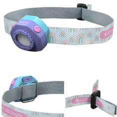 LEDLENSER Ledlenser Kidled4R Purple baterka pro děti