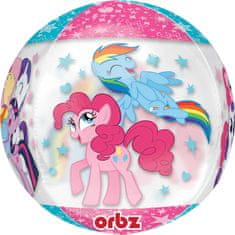 Amscan Fóliový balónek orbz My Little Pony Transparent 40cm