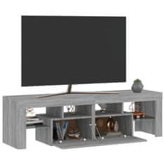 Vidaxl TV skříňka s LED osvětlením ďábel 140 x 36,5 x 40 cm