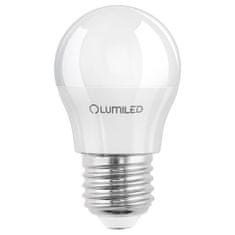 LUMILED LED žárovka E27 P45 5W = 40W 470lm 3000K Teplá bílá 180°