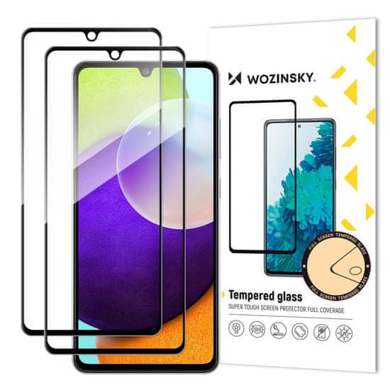 WOZINSKY 2 x KUSY Wozinsky Celoplošně lepené tvrzené sklo 9H na Samsung Galaxy A33 5G black