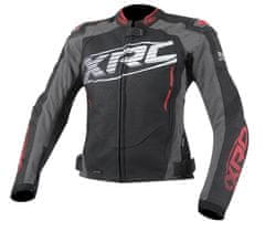 XRC Dámská bunda na moto Haderg 2.0 blk/grey/red vel. 40