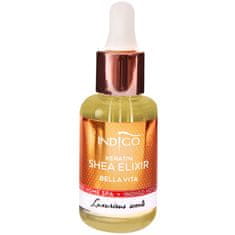 Indigo Keratin Shea Elixir Bella Vita - olivový s keratinem na kůžičku a nehty, 8 ml