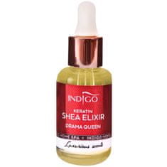 Indigo Keratin Shea Elixir Drama Queen - kondicionér s keratinem na kůžičku a nehty, 8 ml