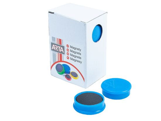 ARTA Magnety ARTA průměr 25mm, modré (10ks v balení)