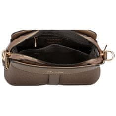 David Jones Trendová dámská kombinovaná crossbody Alfi, tmavě béžová