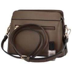 David Jones Trendová dámská kombinovaná crossbody Alfi, tmavě béžová