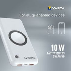 Varta bezdrátová powerbanka Portable Wireless, 20000mAh