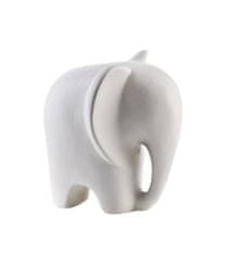 Mondex MIA WHITE Figurka slona 12x9,5xh12cm