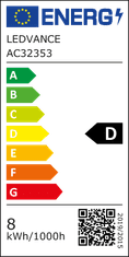 Osram LED FILAMENT E27 8W = 75W A60 2700K žárovka OSRAM