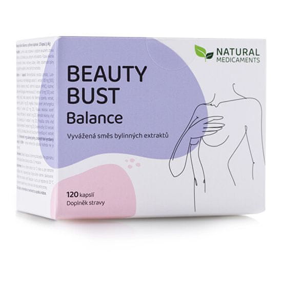 Natural Medicaments Beauty Bust Balance 120 kapslí