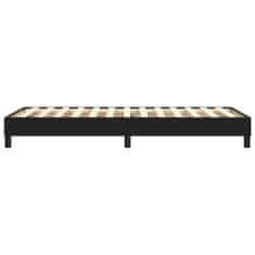 Vidaxl Box spring postel černá 100 x 200 cm umělá kůže