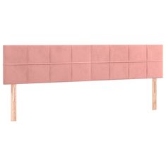 Petromila Box spring postel s matrací růžová 160x200 cm samet