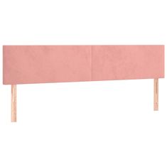 Greatstore Box spring postel s matrací růžová 180x200 cm samet