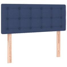 Petromila Box spring postel s matrací modrá 120x200 cm textil