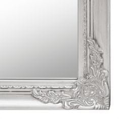 Vidaxl Volně stojící zrcadlo stříbrné 45 x 180 cm