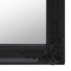 Vidaxl Volně stojící zrcadlo černé 45 x 180 cm