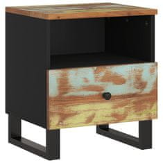 Vidaxl Noční stolek masivní recyklované dřevo a kompozitní dřevo