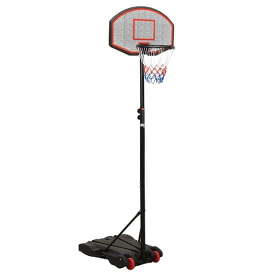 shumee Basketbalový stojan vidaXL, černý, 216-250 cm, polyetylen