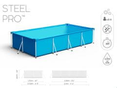 Bestway 2 300L ROLLING POOL 259x170x61cm 56403