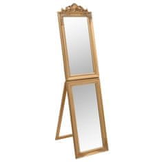 Vidaxl Volně stojící zrcadlo zlaté 40 x 160 cm