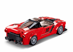 Sluban Model Bricks M38-B0955 Červený italský sporťák M38-B0955