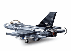 Sluban Army Model Bricks M38-B0891 Falcon Stíhačka M38-B0891