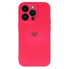 Vennus Kryt Vennus Heart Silicone pro Apple iPhone 13 Pro Max , design 1 fuchsia