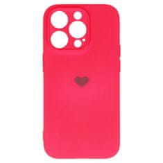 Vennus Kryt Vennus Heart Silicone pro Apple iPhone 13 Pro Max , design 1 fuchsia