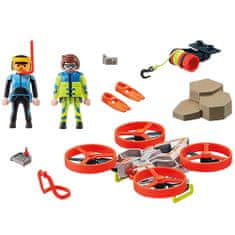 Playmobil Záchranný dron , Záchranáři, 44 dílků | 70143