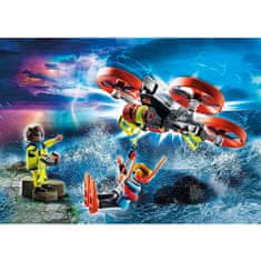 Playmobil Záchranný dron , Záchranáři, 44 dílků | 70143