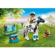 Playmobil Poník Lewitzer , Jezdecký dvůr, 22 dílků | 70515