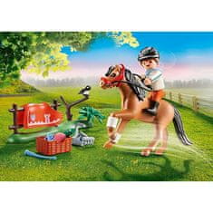 Playmobil Poník Connemara , Jezdecký dvůr, 22 dílků | 70516