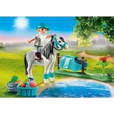 Playmobil Poník a jezdkyně , Jezdecký dvůr, 23 dílků | 70522