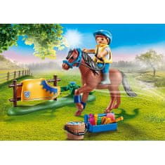 Playmobil Německý jezdecký poník Playmobl, Jezdecký dvůr, 25 dílků |70523