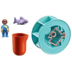 Playmobil Vodní kolo , 1.2.3, 6 dílků | 70636