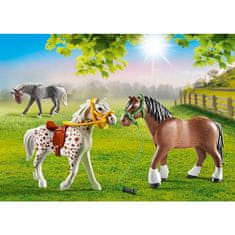 Playmobil Set koní , Jezdecký dvůr, 12 dílků | 70683