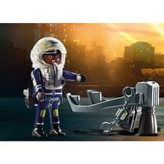 Playmobil Policista s tryskovým batohem , Policie, 30 dílků | 70782