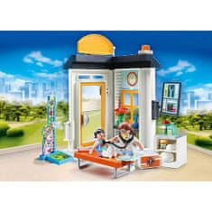 Playmobil Dětská lékařka , Nemocnice, 57 dílků, 70818