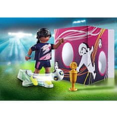 Playmobil Fotbalista , panáček s míčem, 8 dílků, 70875