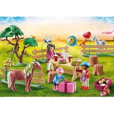 Playmobil Narozeninová oslava na farmě , Jezdecký dvůr, 81 dílků | 70997