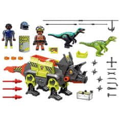 Playmobil Bojový robot , Dinosauři, 49 dílků, 70928