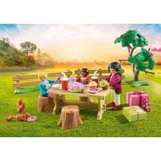 Playmobil Narozeninová oslava na farmě , Jezdecký dvůr, 81 dílků | 70997