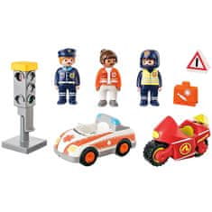 Playmobil Každodenní hrdinové , 1.2.3, 8 dílků, 71156