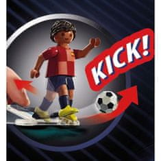 Playmobil Fotbalista Španělska , Sport a akce, 7 dílků, 71129