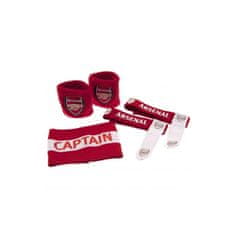 FOREVER COLLECTIBLES Accessorries set ARSENAL FC ( 2x potítko, kapitánská páska, 2x držák chráničů)