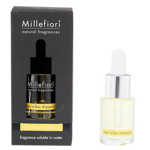 Millefiori Milano Aroma olej , Natural, Dřevo a pomerančové květy, 15 ml